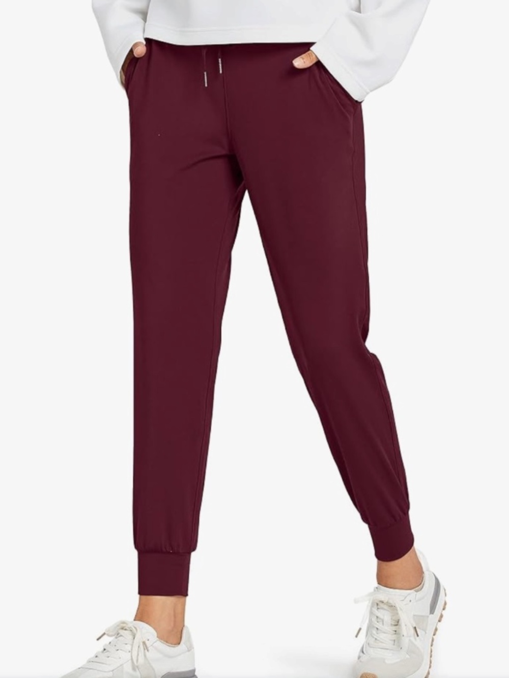 Libin - Women’s Jogger’s - Burgundy - Size: Small